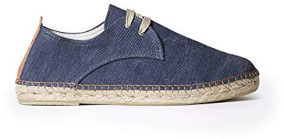 TONI PONS Dixon Herren-Schnür-Espadrille aus Baumwollstoff.
