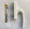 Tirador para CREMONESE ventana aluminio para interior (blanco)