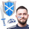I LOVE FANCY DRESS Scottish Flag Inflatable Bunting and Scotland Flag Tattoos - Rugby Football St Andrews Day - Flag Tattoo plus Inflatable Sword & Shield