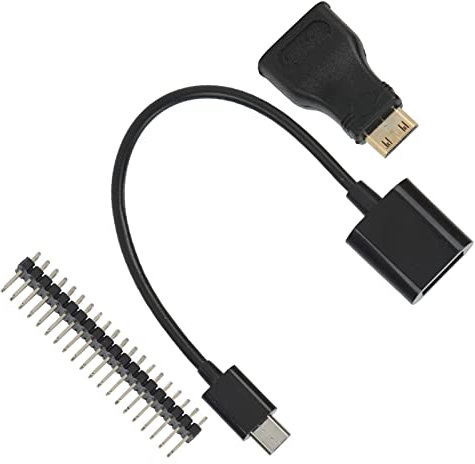 Für Raspberry Pi Zero Kit, Micro USB zu USB Buchse Adapterkabel Pin Set High Definition Multimedia Interface Adapter für Starter für Mikrocomputer