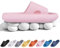 DAAMM Cozy Slides, Cosyslides Wolkenslipper Original, Dicke Sohle Super Weich Rutschfeste Schnell Trocknende Hausschuhe Im Offenen Zehenbereich (40/41, Rosa, numeric_40)