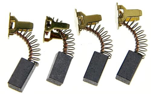 Kohlebürsten 999054 999–054, geeignet für Hitachi Elektrowerkzeuge, Elektrowerkzeuge, Motorkohlen G18DMR, G18DL, G18DSL, G14DL, WH18DL, DV18DL, DV14DL, 4 Stück