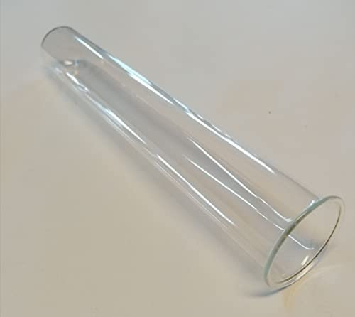 Assistent 50 Stück 200 x 30 Reagenzgläser Bördelrand/Rundboden, Echtglas, Made in Germany, 120 ml, 50 Stück pro Karton