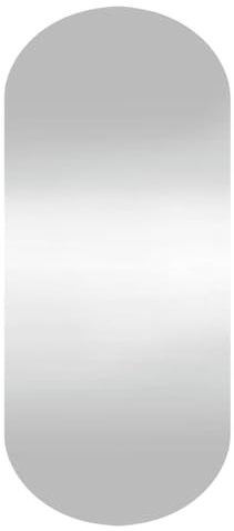 vidaXL Wall Mirror 35x80 cm Glass Oval