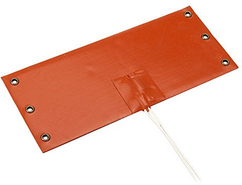 Heizmatte aus Silikon, 100 mm x 235 mm, 12 V, 100 W, flexibel, schnelle Wärmeübertragung, Filter-Heizung