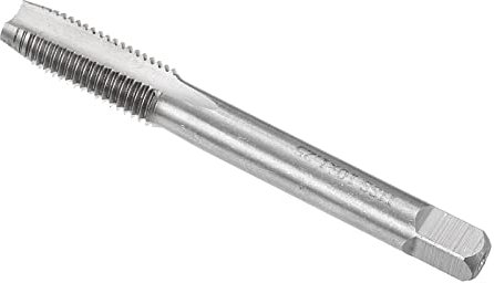 CoCud Rosca Fresado Machos, Métrico M10 x 1.25 Rosca H2, Alta Velocidad Acero Máquina 3 Rectas Flautas Tornillo Roscado Herramienta - (Aplicaciones: para Roscado Máquina), 1uds