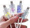 DiyGody Glitter Cable Protector for iPhone Type-c Charger, Cute Bling Floral Flowers Filaments Pattern 4 PCS Set Phone Protector, Charging Cord Saver