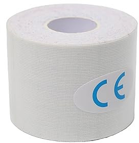 PRIOR FITNESS Hochwertiges Anti-Rutsch-Flugring-Klebeband - 5m*25mm zum Wickeln von Flugzeugringen. Hochklebend, multifunktional für Fitness, Yoga und mehr