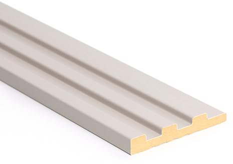 Bildershop-24 Abschlussleiste für Wandpaneele & Deckenpaneele Dekowa in Sandbeige Beige 252 x 10,7 x 1,5 cm