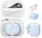 CaseSack Case for Soundcore by Anker Life P3 Noise Cancelling Earbuds (Sky Blue)
