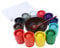 TTETTZ Toddlers Rainbow Balls in Cups Montessori Toy Kids Preschool Sensory Toys