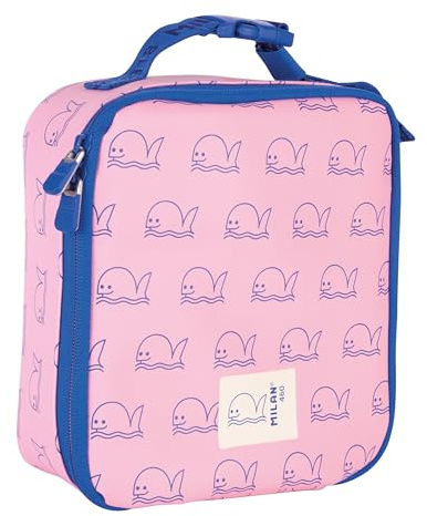 MILAN® Isolierte Lunchtasche (3,9 l) mit 3 Brotdosen, 460 since 1918, rosa