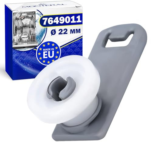 Dishwasher Wheels for Upper Basket with the Original Code Ø 22 mm with the Original Code 7649011 for Miele - MADE IN EU – MONTERAL