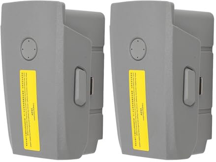 PUSOKEI Batería de Vuelo Inteligente para Mavic Air 2/Air 2S, Batería de Litio de 11,55 V 3750 MAh, Tiempo de Vuelo de 34 Min, Batería de Repuesto para Drones para Mavic Air 2/2S (2PCS)