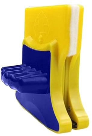 Vriusi Magnetic Window Cleaner, Double Sided Glass Cleaner, Magnetic Window Cleaning Tool for Home Window Glass with 1.5m Rope, Suitable for 3-8mm Glass