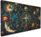 Gaming Mauspad Sternenhimmel Chart Mauspad XXL 700x300x3 mm XXL Mousepad, Mauspad Gaming Zubehör mit Anti Rutsch Basis Mouse Pad Wasserdicht und Langlebig für Maus und Tastatur, Home Decor Y-4052