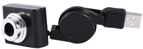 NUOBESTY USB Webcam Laptop Kamera Mit 120° Weitwinkel Live Webcam Für Online Unterricht Plug and Play USB Kamera Schwarz Drehbare Linse Mit Automatischem Weißabgleich