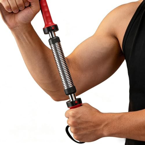 Armtrainer für Männer - 20-40 kg Verstellbare Hantelstange | Arm-Trainer,für Outdoor, Zuhause, Büro, Reisen, Park, Fitnessstudio, Pause, Morgenroutine, Abends, Wochenende