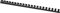 OFFICE PRODUCTS 20241415-05 Plastikbinderücken 100 Stück DIN A4 14mm (115 Seiten) Binderücken Bindungskämme Plastikbindung | Kunststoff | Farbe: Schwarz
