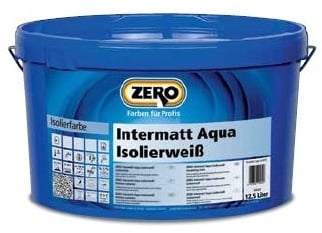 ZERO Intermatt Aqua Isolierweiß 2,5 l