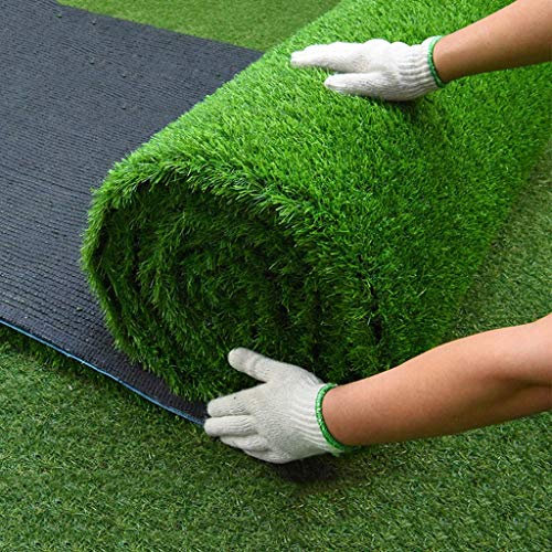 Kunstrasen, Simulierte Rasenmatte Grün Fußballfeld Rasen Kunststoff Sonnenschutz Dachisolierung Gras (Size : 2x1m)
