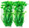 BEGONDIS 2 Pcs Artificial Water Plants, Fish Tank Aquarium Decorations, Made of Soft Plastic, Good for All Fish & Pets (Large Plant - Green)
