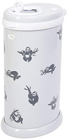 Ubbi Sloth Peel and Stick Decal Stickers, Decorative Sticker for Diaper Pail or Baby Nursery, Wall Decor For Baby Girl or Baby Boy,