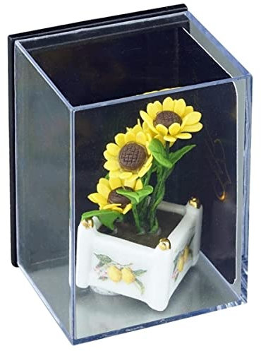 001.652/5 - Sonnenblume im Porzellantopf