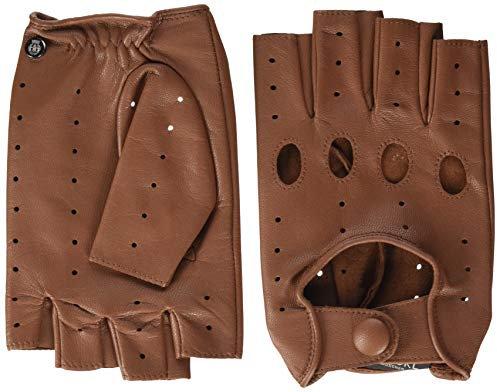 Roeckl Herren Palermo Autofahrer Handschuhe, saddlebrown, 8