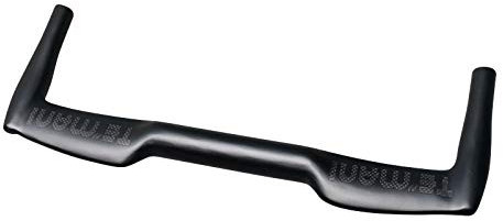 GRTE Fahrrad Bullhorn Lenker Carbonfaser,Fahrradlenker Vollcarbon-Bullhorn-Lenker Flugzeug-Lenker aus Kohlefaser TT-Lenker mit interner Ausrichtung 31,8/25,4 * 380 bis 460MM,25.4,380mm