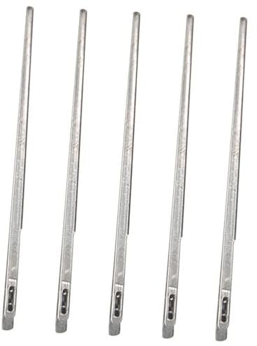 Housoutil Aghi per Cuoio a Mano, 5Pezzi aghi cuoio, Fatti a Mano Fai Da Te Aghi Cuoio, Cucito in Pelle Americana Aghi per Cuoio, Fa Cuciture Pelle per Progetti Infila Ago in Pelle