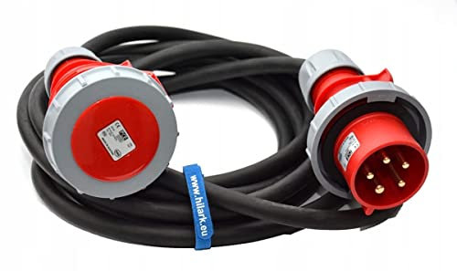 Hilark Cable Tech 32A CEE Starkstrom-Verlängerungskabel IP67 Gummi-Neopren OnPd H07RN-F 5x4 45m