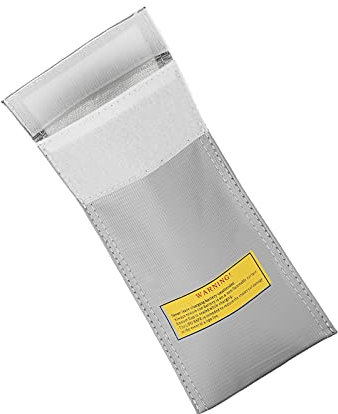 Dilwe Lithium Battery Safe Bag, Explosion Proof Bag Fireproof and Explosion Proof Battery Carrying Bag