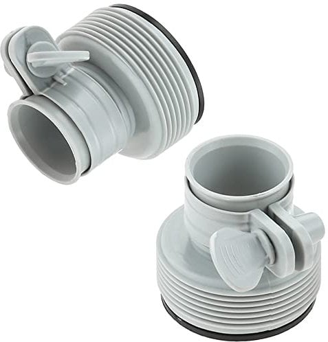 Anreixx 1.25 to 1.5 Type B Hose Adapters for Intex Pool, Hose Conversion Adapters B Kit to Upgrade Filter Pumps and Saltwater System (2 Pack)