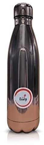 Insulated Stainless Steel Sports Water Bottle 500ml (Rose Gold)
