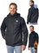 Valkental - Wasserdichte 3in1 Jacke Herren - Mit Fleece Zipp-In & Verstaubarer Kapuze - Geeignet als Winterjacke, Regenjacke & Fahrradjacke