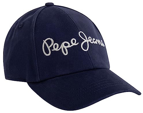 Pepe Jeans Jungen Jacob Cap, Blue (Dulwich), L