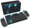 PlayVital Skin Sticker für Nintendo Switch OLED,Skin Aufkleber Sticker Decal Folie Abziehbild Faceplates Klebefolie für Switch OLED Konsole&Joy Con&Dock&Grip(Game Over Hacker)