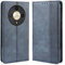 DESSEN Cover per Honor Magic 6 Lite 5G /Magic6 Lite / X9b, Wallet Style PU Leather Shell, Custodia a Libro Flip Smart Magnetica con Appoggio e Porta Carte di Credito. Blu
