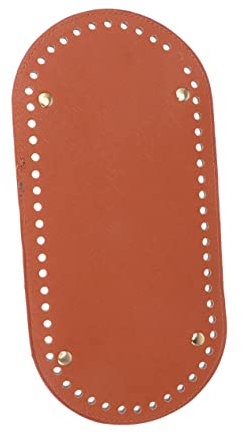 Operitacx 1 Pc bolsos de cuero moldeador de bolsos billetera de cuero Gancho de crochet parte inferior de la bolsa de pu base inferior de la bolsa establecer forma suministros almohadón