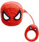FASHION YO Niedliche Schutzhülle für AirPod 2/1, Cartoon-Spiderman-Mario-Design, lustige Air-Pods-Hülle, Schutzhülle, weiche Silikonhülle, einzigartiges 3D-Essen für Mädchen, Jungen, Frauen, Männer,