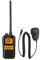 Retevis RM01 VHF Radio Marine, Waterproof Two Way Radio IP67, Vibration Floating Rechargeable, Handheld Marine Walkie Talkie with Microphone for Kayaking Fishing Boating (Black, 1 Pcs)