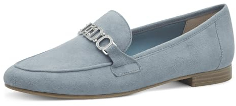 Marco Tozzi by Guido Maria Kretschmer Damen Loafer mit Absatz aus Leder Elegant