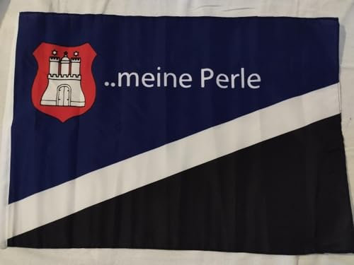 Hamburg Meine Perle Flagge/Fahne 30x45 cm