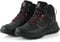 IRON JIA'S Scarpe Moto Uomo Stivali Moto Antiscivolo Impermeabili, Stivali da Equitazione da Moto Casual da Strada Traspiranti con Custodia per Lacci, Supporto per la Caviglia, Shift Pad Nero 43