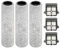 【Version 2, rouleau amovible】(6 pièces) S7 Pro rouleaux brosses et filtres HEPA pour aspirateur Tineco Floor One S7 Pro, Floor One S6, 3 rouleaux et 3 filtres (à l'exception de la poignée)