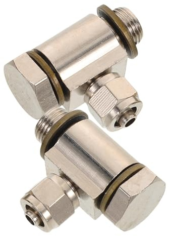 MAGICLULU 2pcs Tire Cutting Machine Screws Tire Removal Tool Part Tyre Changer Fittings Tyre Changer Accessory Metal Connector Fitting Hose Repair Kit Alloy