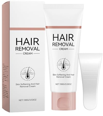 Körperentfernungscreme | 120 ml Haarentfernungscreme mit Spatel | Entferner für empfindliche Haut, für Gesicht, Körper, Arme, Achseln, Bikini, Beine, Intimbereich, Körperpflege