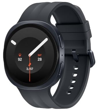 Samsung Galaxy Watch9, 44mm, Graphite, LTE [Versione Italiana] | 3 anni di garanzia, Design anti-urto, guida al sonno, coaching salute, benessere cardiaco, 445 mAh, Snapdragon Wear Elite