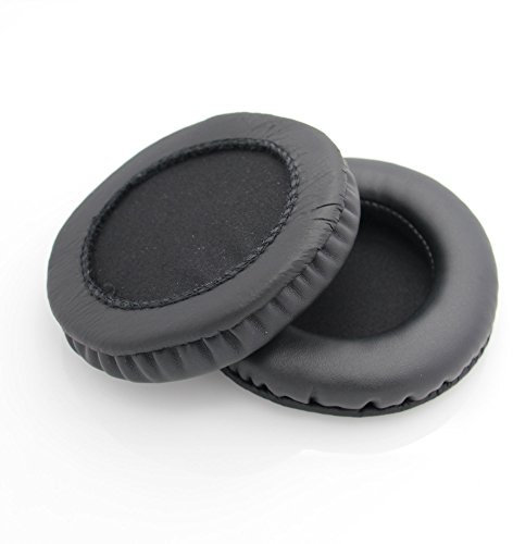 ShineCozy Almohadillas Premium para Audífonos, Almohadillas de proteína de Cuero para Auriculares,Piezas de Repuesto para reparación por Universal Diámetro 90MM